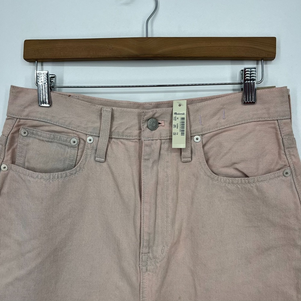Madewell‎ Jeans Women's Size 28 Pink The Mom Jean High Rise New NWT - Picture 4 of 14
